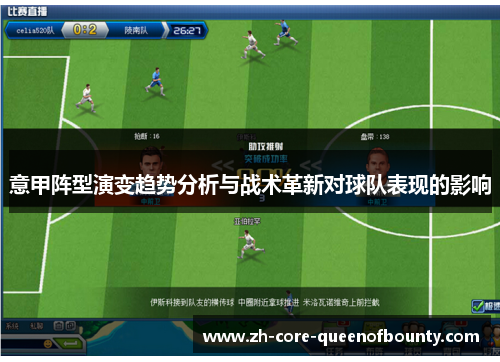 意甲阵型演变趋势分析与战术革新对球队表现的影响